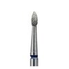  Diamond Nail Drill Bit, Pointed "Bud" , Blue, Head Diameter 1.8 Mm, Working Part 4 Mm