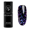 Top Glow Violet Aurora Flakes - NEONAIL