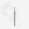 Diamond nail drill bit rounded bud blue head EXPERT diameter 1,2 mm 