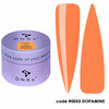 oranje builder gel van DNKa' in de kleur '0053 Dopamine' 