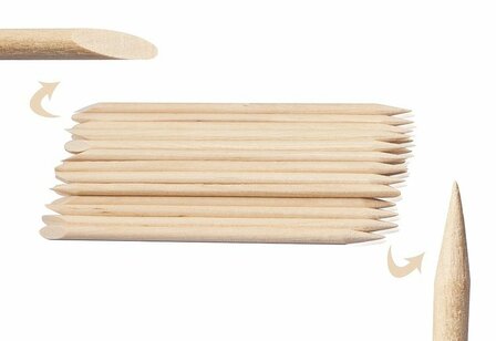 Wood stick set 10pc