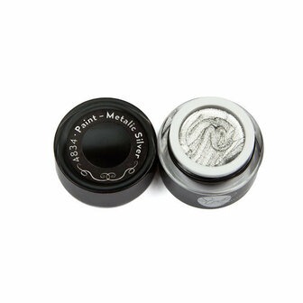 Paint gel 5 ml - >Metallic Silver