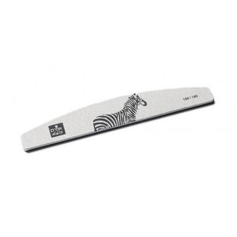 D'Or Nail File Luxe 180/180 Zebra 