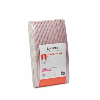 Kyvora Half Moon file 100/100 pack 24pc