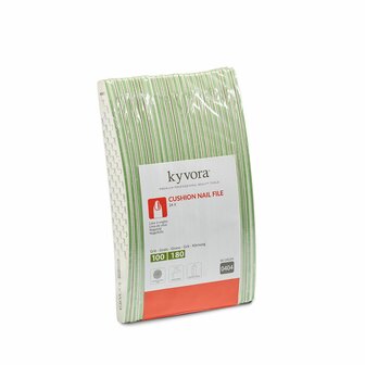 Kyvora Half Moon white 100/180 pack 24pc