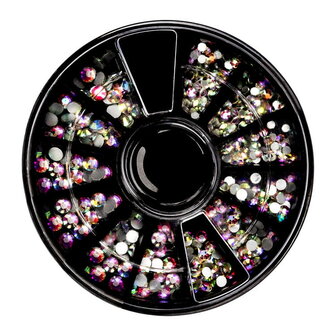 Nailart Carousel Multicolor - nailart