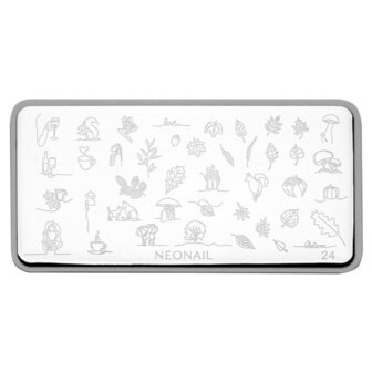 Stamping plate 24 - NEONAIL