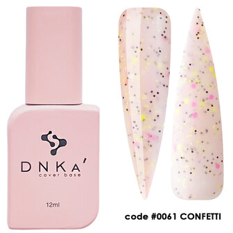 Rubber Base &quot;DNKa&quot; (cover) - #0061 Confetti 