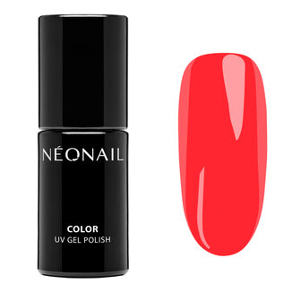 NEONAIL gelpolish kleur Glowing Coral - rode zomer tint