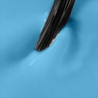 Gelpolish in de kleur &#039;Dive Into Blue&#039; - zomerse blauwe tint van NEONAIL
