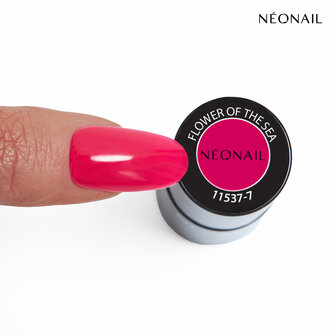 Gelpolish in de kleur &#039;Flower Of The Sea&#039; - rode zomerse tint van NEONAIL