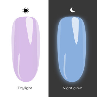 gelpolish in de kleur &#039;Sonic Pulse &#039; - paarse zomerse tint van NEONAIL