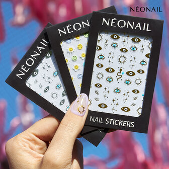 Nailart Sticker - Boho Silver