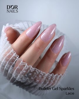 D&#039;Or Nails - Builder Gel Sparkles LACE