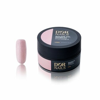 D&#039;Or Nails - Builder Gel Sparkles CHAMPAGNE