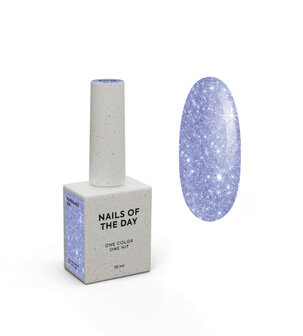 Paradise 08 Gelpolish NOTD - blauwe glitter tint