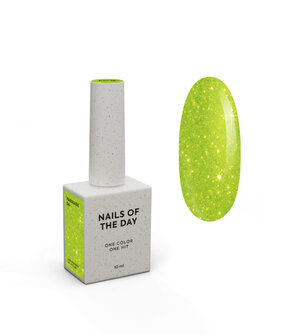 Paradise 06 Gelpolish NOTD - groene glitter tint