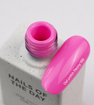 Peony Gelpolish NOTD - zomerse roze tint