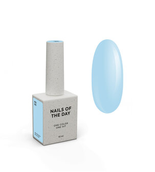 Iris Gelpolish NOTD - licht blauwe tint