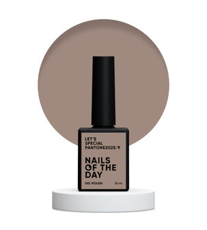 Let&#039;s special Pantone 2025/9 Gelpolish NOTD - bruine tint