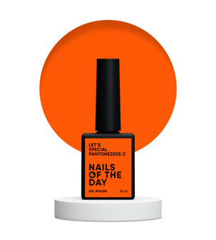 Let&#039;s special Pantone 2025/2 Gelpolish NOTD - oranje tint