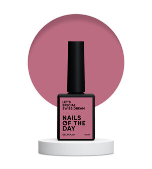 Let&#039;s special Swiss Dream Gelpolish NOTD - roze tint