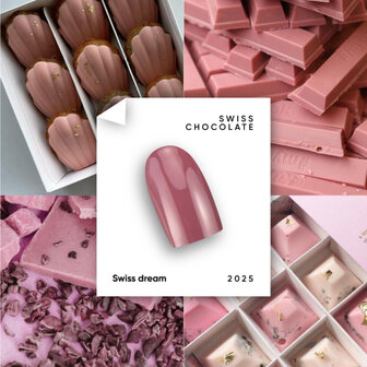 Let&#039;s special Swiss Dream Gelpolish NOTD - roze tint