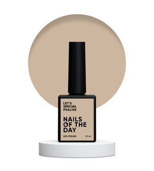 Let&#039;s special Praline Gelpolish NOTD - bruine tint
