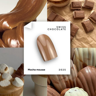 Let&#039;s special Mocha Mouss Gelpolish NOTD - bruine tint