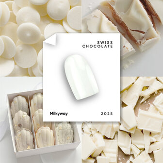 Let&#039;s special Milkyway Gelpolish NOTD - witte tint