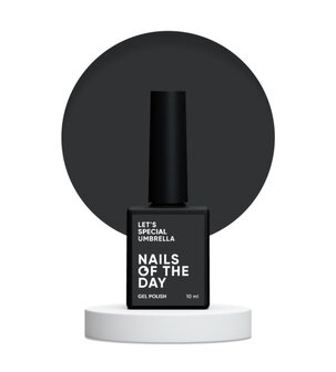 Let&#039;s special Umbrella Gelpolish NOTD - grijze tint