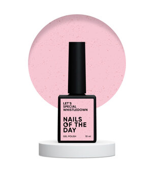 Let&#039;s special Whistledown Gelpolish NOTD - licht roze tint