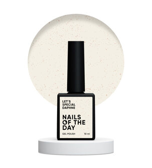 Let&#039;s special Daphne Gelpolish NOTD - witte tint