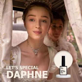 Let&#039;s special Daphne Gelpolish NOTD - witte tint