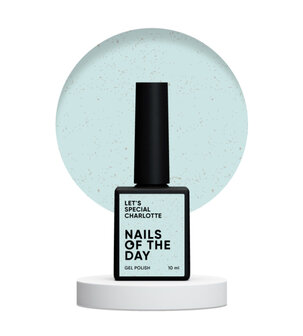 Let&#039;s special Charlotte Gelpolish NOTD - blauwe tint