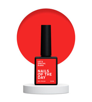 Let&#039;s special Riana Gelpolish NOTD - rode tint