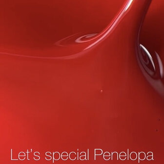 Let&#039;s special Penelope Gelpolish NOTD - rode tint