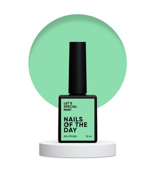 Let&#039;s special Mint Gelpolish NOTD