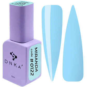 DNKa&#039; Gel Polish Color 0122 Miranda - licht blauwe tint