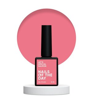 Let&#039;s special Salmon Gelpolish NOTD