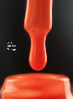 Let&#039;s special Orange Gelpolish NOTD