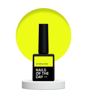 Let&#039;s special Lemon Gelpolish NOTD