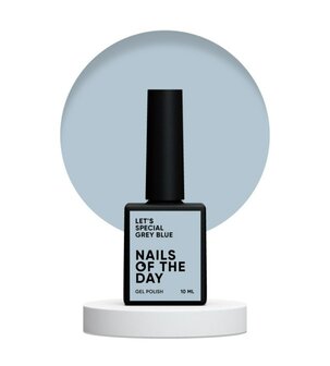 Let&#039;s special Grey Blue Gelpolish NOTD