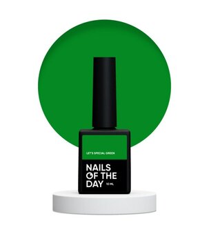 Let&#039;s special Green Gelpolish NOTD