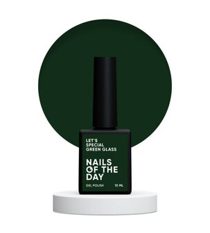 Let&#039;s special Green Glass Gelpolish NOTD