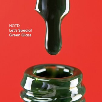 Let&#039;s special Green Glass Gelpolish NOTD