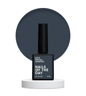 Let&#039;s special Graphite Gelpolish NOTD