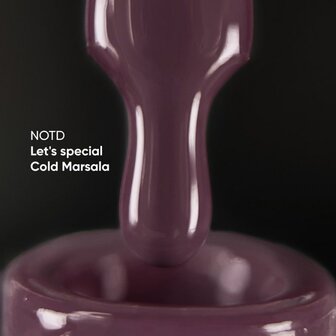 Let&#039;s special Cold Marsala Gelpolish NOTD