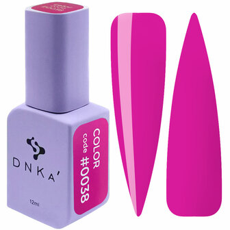 DNKa&#039; Gel Polish  - Color 0038 - donker roze tint