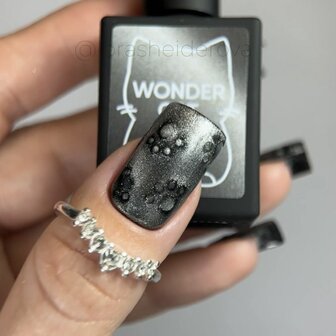 Wondercat Gelpolish NOTD - zilveren tint 